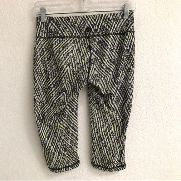 Prana chevron print cropped leggings S - Picture 2 of 5